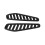 Universal Car Hood Vent Scoop Διακοσμητικό Κάλυμμα Εισαγωγής Αέρα Γυαλιστερό Φινίρισμα Υλικό 5
