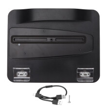 Dock di raffreddamento con ventola per console PS5, stazione di ricarica multifunzionale con tripla ventola ed espansione USB con regolazione termica