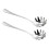 2pcs Stainless Steel Pasta Server Spaghetti Serving Spoon Easy Clean MultiPurpose Kitchen Utensil 1