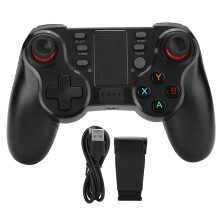 Gamepad le Braiteoir Gluaiseachta agus Feidhmeanna Mapála Eochracha, Rialaitheoir Bluetooth Marthanach a Spreagann Éifeacht Halla do Chluichí