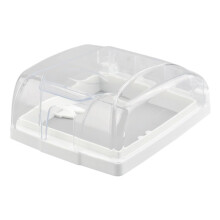 Waterproof Socket Cover with SelfAdhesive Installation for Bathroom Light Switch Protection Box