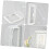 Waterproof Socket Cover with SelfAdhesive Installation for Bathroom Light Switch Protection Box 5