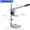 Adjustable Electric Drill Holder, Drill Press Stand, Workbench Clamp Tool, Workshop  Tool 4