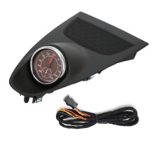 Stopwatch Dashboard Clock Interior Decoration Durable ABS Material Anti Scratch Fashion & Stylish Cover 4 718 2016-2020 Easy Installation No