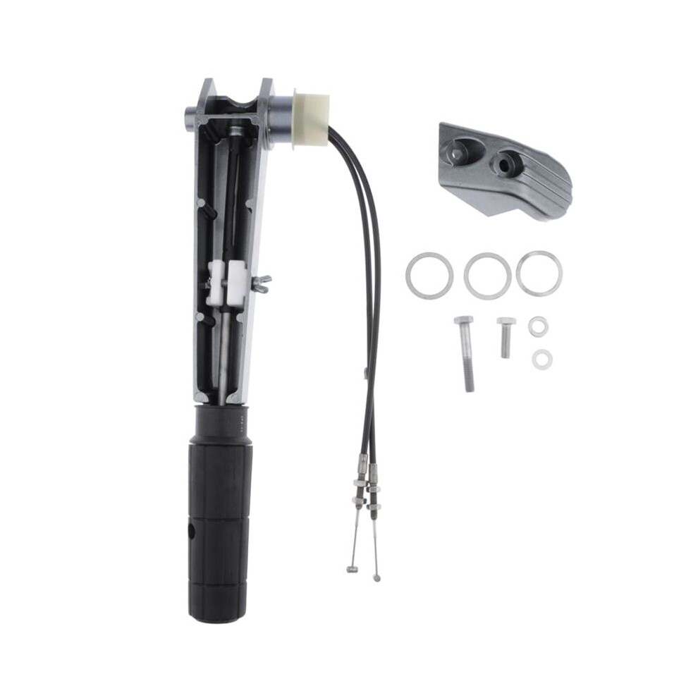 6B4-42111-00-4D Outboard Throttle Handle Assy With Cable For Outboard 6133869932244