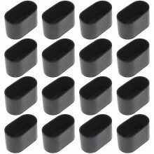 Rubber Furniture Feet Protectors, Worry-Free Floor Protection for All Your Home Needs, 16pcs Black Set for Easy Installation on Chairs, Tables, and Mo