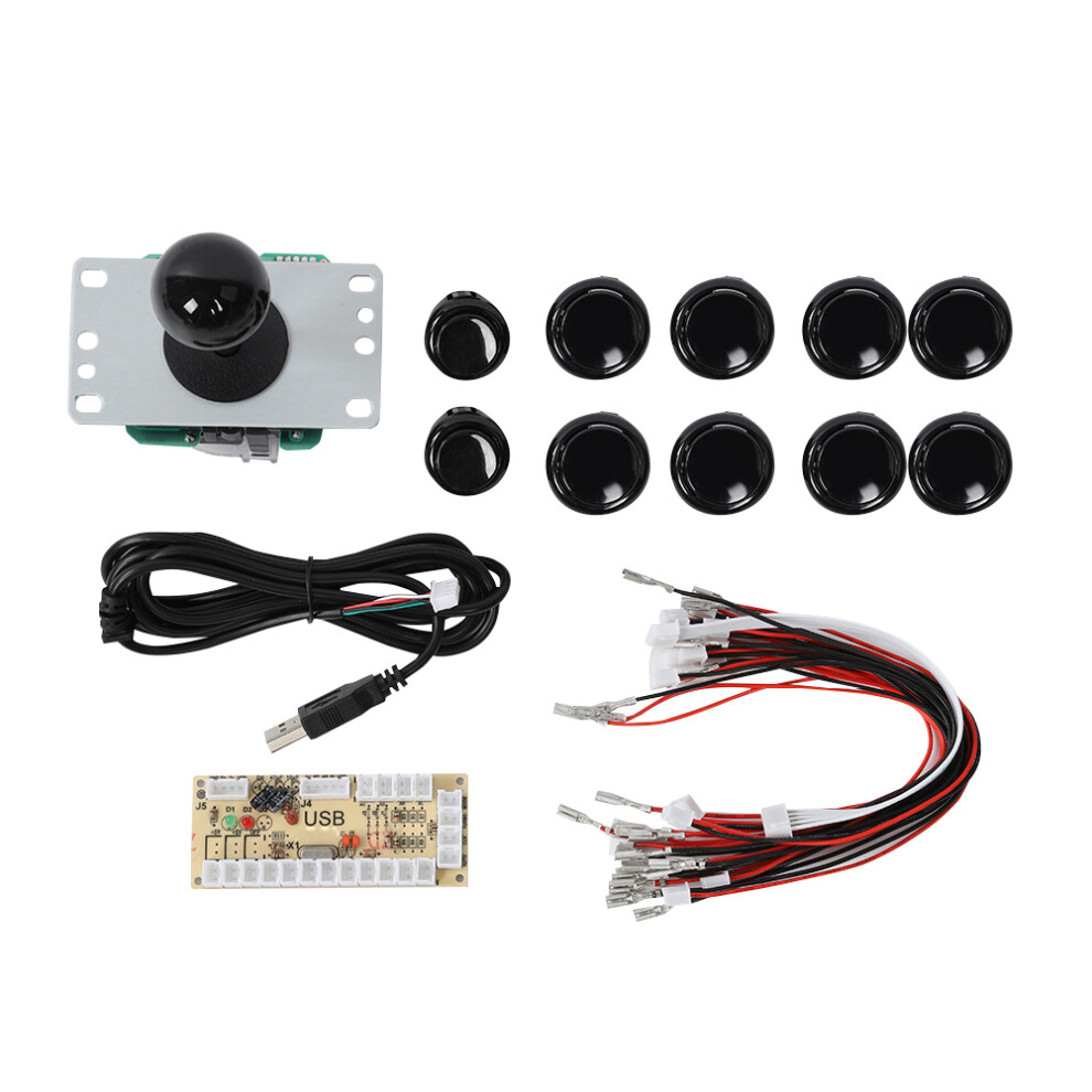 Switchable Ball Top Arcade Joystick Agile And Precise Rocker For Fighting Games Compatible With Arcade Cabinet Firm Construction Zero Delay Encoder 9416038628511
