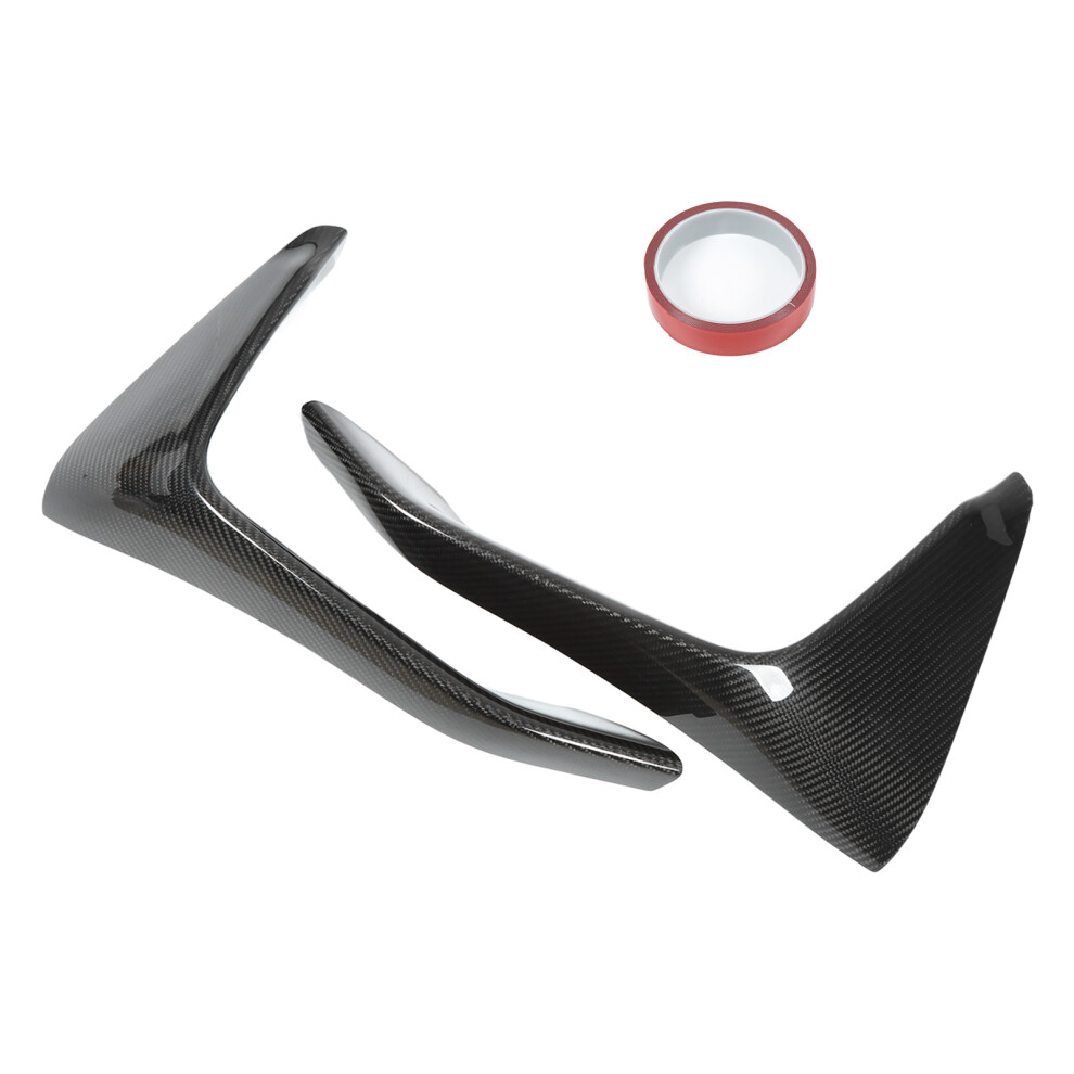 Carbon Fiber Accessories Front Bumper Lip Spoiler Improved Sporty Appearance Better Stability Performance Effortless Installation Vehicle Exterior 9139052808317