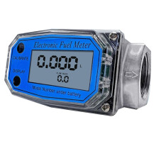 25 Digital Turbine Flow Meter for Measuring Gasoline Water Sea Liquid Flowmeter