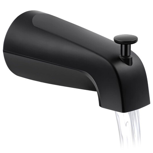 Badkameruitloop voor E531D-1F-62, Baduitloop met Doucheomstelling 1/2Inch IPS Binnendraad Badkraanuitloop