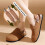Leather Style Shoe Clips Suitable For Secure Heel-off white1 5