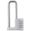 Cabinet Lock,Combination Padlock,Stainless Steel Gym Locker Lock Code Long Adjustable Shackle Lock for School,Gym Silver 1
