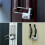 Cabinet Lock,Combination Padlock,Stainless Steel Gym Locker Lock Code Long Adjustable Shackle Lock for School,Gym Silver 3