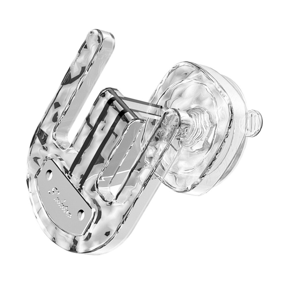 Plastic Shower Hook Wall Mounted Adhesive Shoe Organizers-Clear 7627000484154