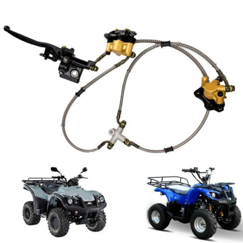 Motorcycle Front Hydraulic Disc Brake Caliper Master Cylinder for Atv 50-125Cc 1