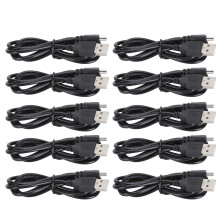 USB Power Cable For Charging Devices, DC Barrel Jack Power Cable Type A Male USB Plug Positive Center Pin Fast Transfer Compatible With PS3 Mobile Cam