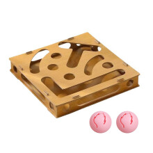 Safe Cats Entertainment-Puzzles,-Kommt mit 2 Spielzeugbällen