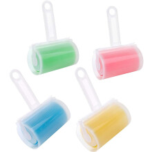 Reusable & Washable Cleaner, 4Pcs Travel Size Picker Set, High Adhesion TPR Material For Pet Hair & Debris Removal, Safe On All Fabrics, Compact & Fol