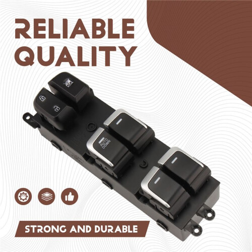 93570-B2100CA Power Window Main Control  for  SOUL 2014-2019 AUTO DOWN Window Regulator Button 93570-B2110CA 2