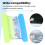 Combination Color Changing Scraper Vinyl Wrap Squeegee Magnetic Car Wrap Squeegee Adjustable for Vinyl Tint A 9