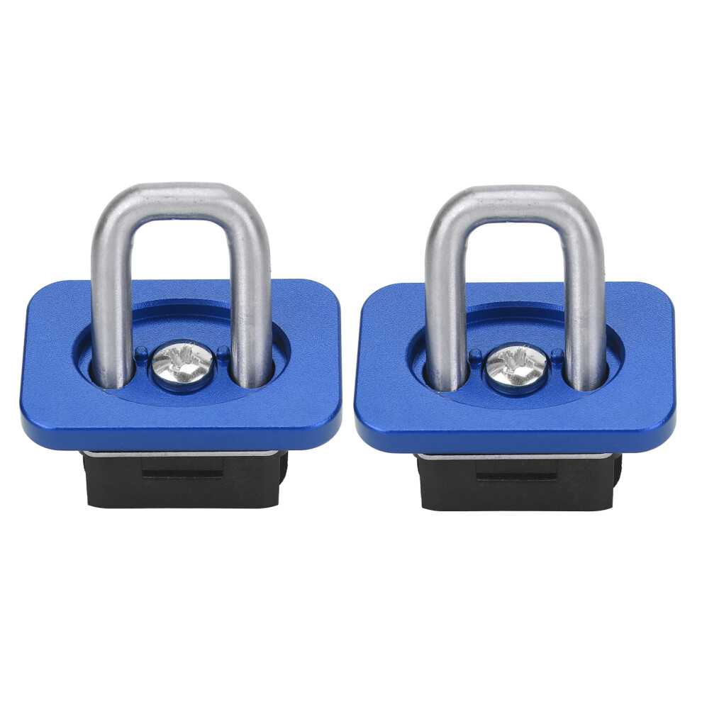 Truck Bed Tie Down Anchors Retractable D Ring Fully Retractable Snap Up Snap Down Stainless Steel Ring Robust & Stable Strong & Secure Oxidation 9139052808515