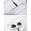 Felpa con cappuccio e zip casual da uomo, a maniche lunghe, nera, XL 3