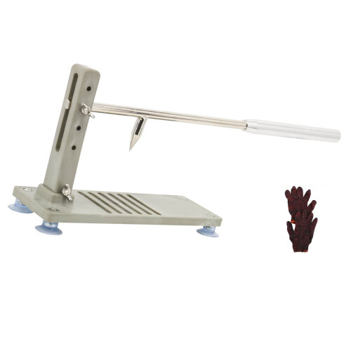 Ergonomischer Austernöffner, Aluminiumgriff, rutschfeste-A
