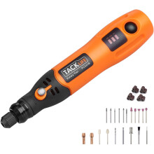 Mini kit de herramientas rotativas, 3 modos de velocidad variable, batería recargable por USB, herramienta eléctrica de litio de 3,7 V para
