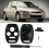 Ανταλλακτικό κέλυφος κλειδιού 4Honda Accord2003-2008, Δεν απαιτείται κοπή & εύκολη 8
