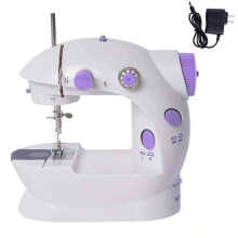 Beginner's Delight, Dual Speed Mini Sewing Machine for Quick Repairing, Featuring Non-slip Design and Complete Sewing Kit