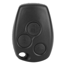 Guscio esterno di ricambio per chiave telecomando senza chiave per Renault Kangoo, in plastica ABS resistente all'usura e di lunga durata,