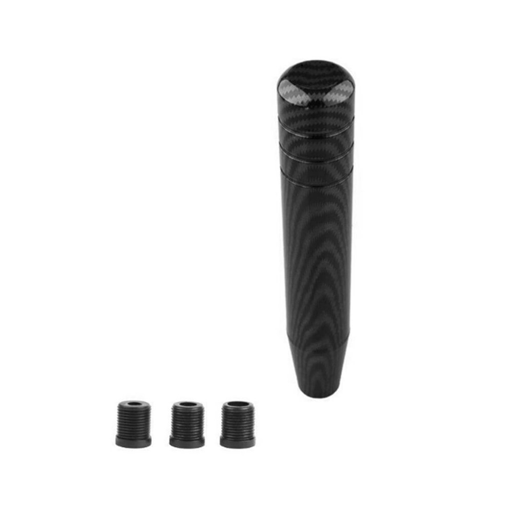 18Cm Car Universal Manual Transmission Gear Shift Knob Carbon Fibre Racing Car Shifter Lever Knob 4714144866434