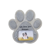 Pet Loss Memorial Photo Frame Safe Resin Tomestone Animal-dog