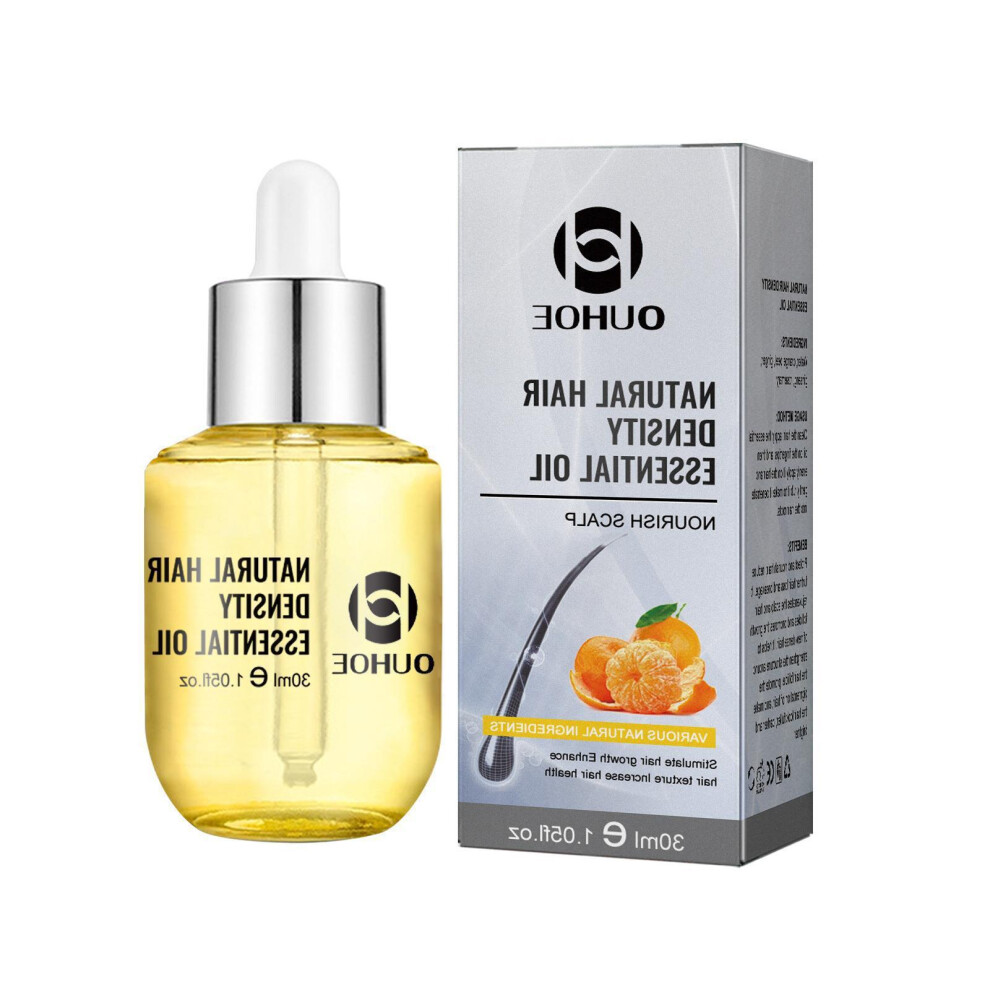 (30ml) Thick hair essential oil repairs damaged hair roots, moisturizes and thickens hair, strengthens hair, and hair care essential oil