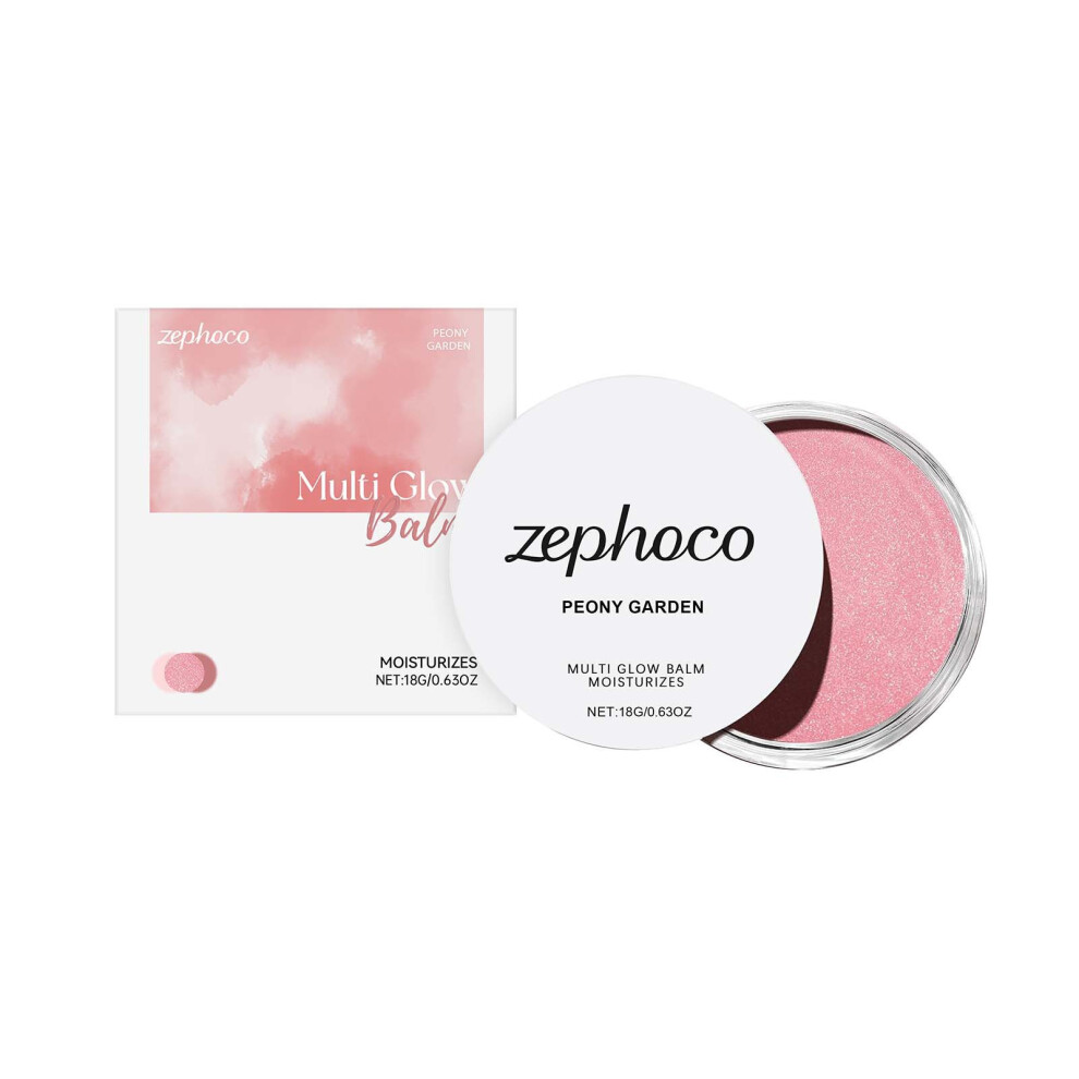 (18g) Blush cream, natural makeup to modify skin tone, light and docile, clear and pigmented