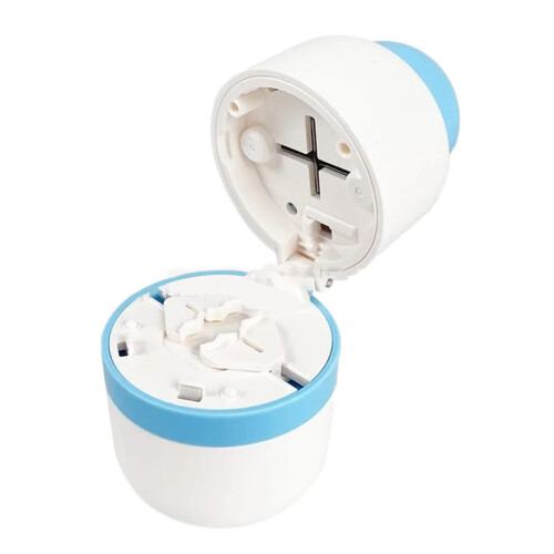Small Pill Cuts Multifunctional Cutter With Container And Divider Adjustable Pill Divider For Tablets Blue