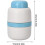 Small Pill Cuts Multifunctional Cutter With Container And Divider Adjustable Pill Divider For Tablets Blue 4