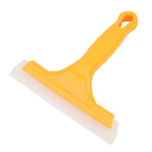 Squeegee4Any Hladké povrchy Bez šmouh, 2v1 nástroj na čištění oken s houbičkou a gumovou čepelí, víceúčelový Squeegee4Home Koupelnové