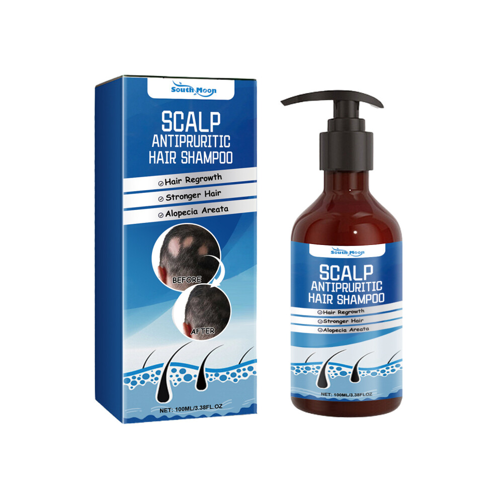 (100ml) South Moon Hair Care Shampoo, Smooth Hair, Moisturizing Scalp, Thick Hair, Anti-Fall and Firm Shampoo