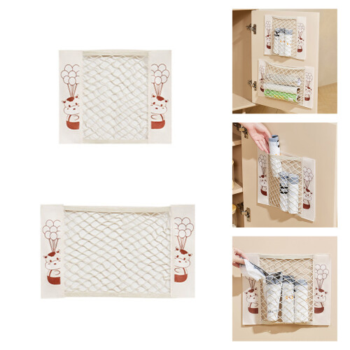 Stylish Wall Hanging Mesh Bag Kitchen Tool Organizers Easy-L 2
