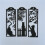 Window Kitten koolstofstaal gestanst stencils voor scrapbooking 5