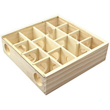 Transparant acryl top houten hamster doolhoven schuilplaatsen