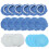 Boina de polimento de microfibra, almofada de polimento para carros, capa de polimento macia e reutilizável de 15 cm (6 polegadas) para remoção de 1