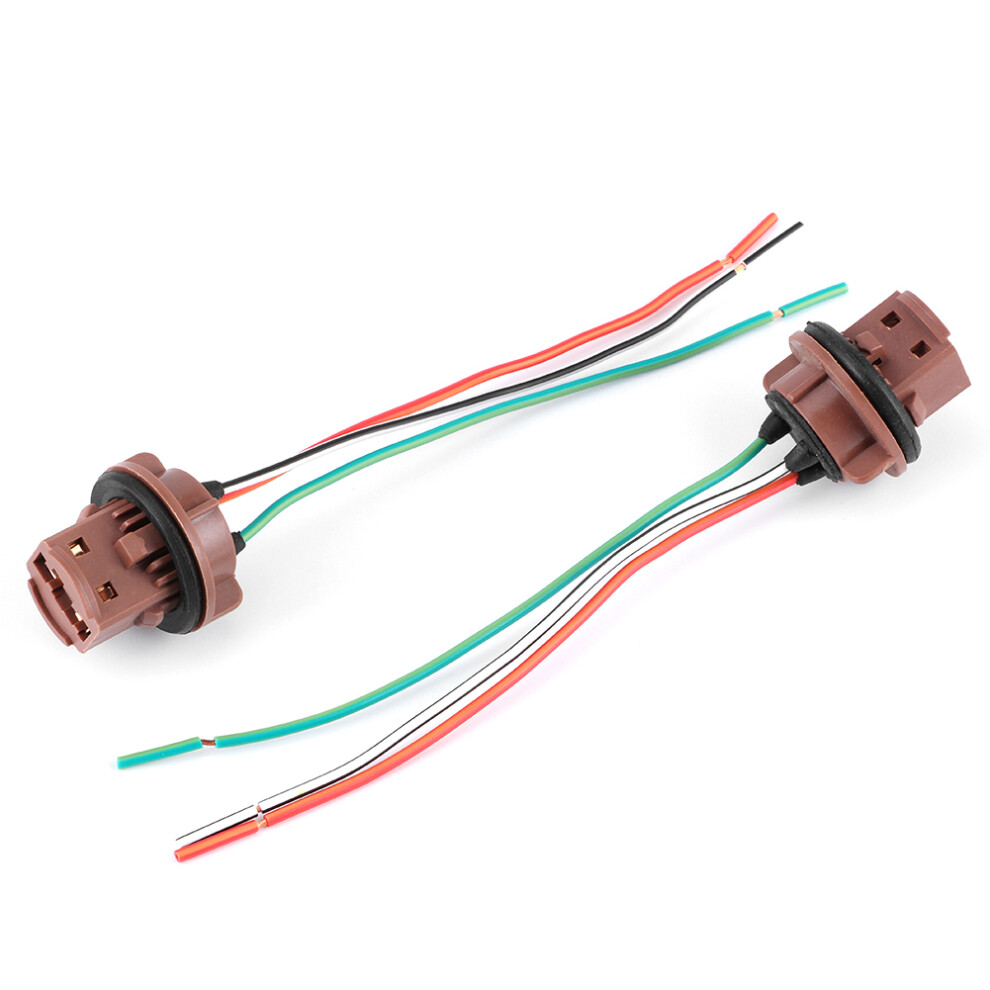 Female Socket Wiring Harness Adapters Compatible W/ Led Bulbs, Extension Repair Replacement Retrofit Heat Resistant Plug & Play Robust Electrical 9139052816480