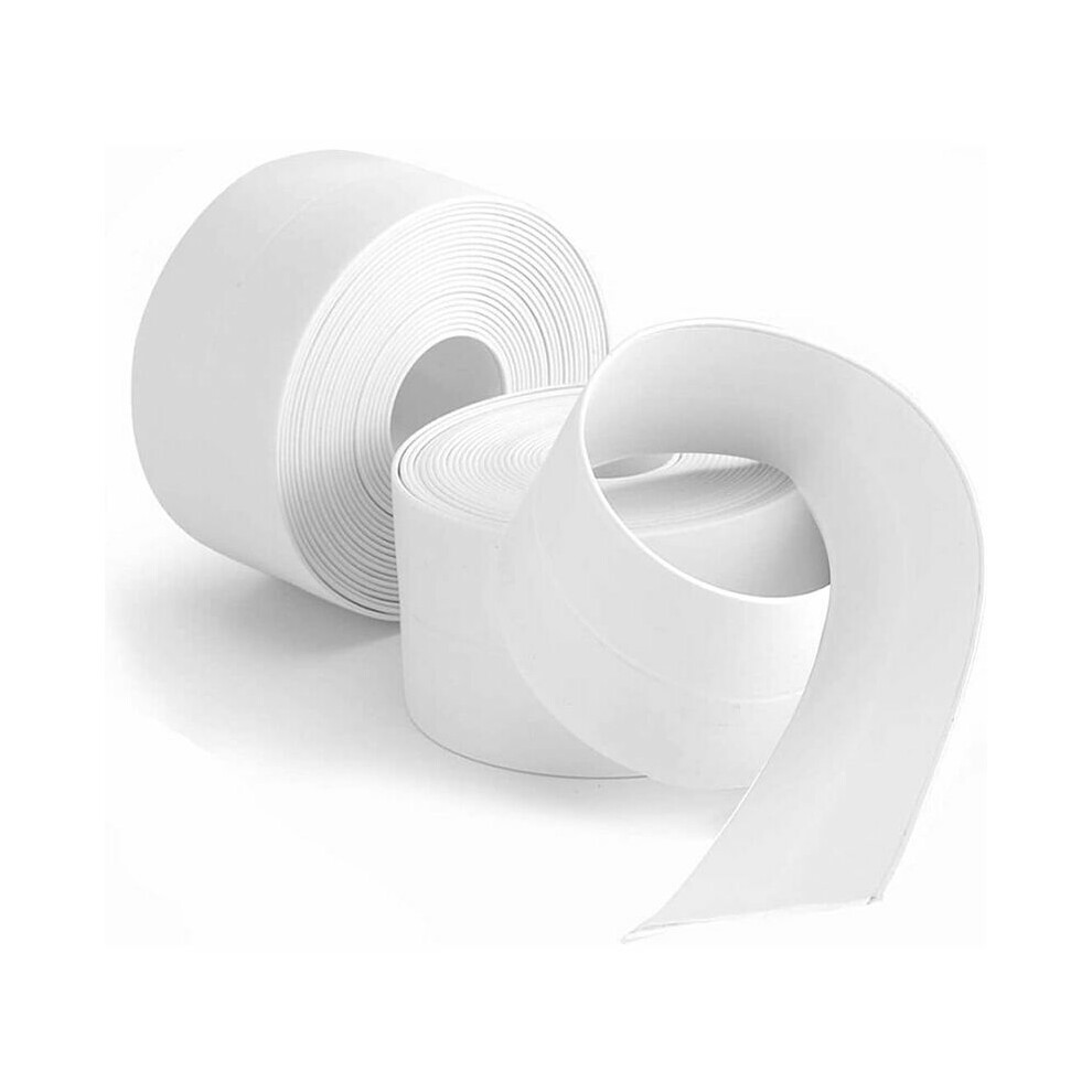 Sealed Impermeable 22Mm X 3.2M Pe Caulking Tape, Sealing And Durable For Kitchen Sink Floors, Waterproof Adhesive Sealant 9437117708368