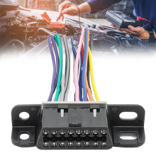 Connettore femmina OBD2J1962 di ricambio universale per porta OBD2, flessibile, con rivestimento in PVC, resistente alla corrosione e guaina