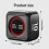 LED Display Timer Count Down Alarm Cubes Shape Timer-Black 4