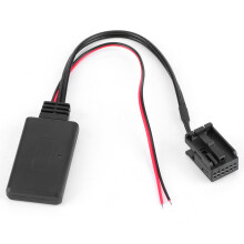Bilstereoadapter Bluetooth 5.0 Handsfree-mikrofon Trådlös musikströmning 4Z 4X 3X 5 Enkel plug-and-play Hållbart ABS-material Universell bilstereo