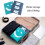 Σακούλες πλυντηρίου, 2 τεμάχια τσάντα πλυντηρίου ταξιδιού, μεγάλες τσάντες 3