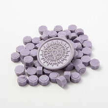Creative Wedding Invitations, Octagon Shape Smooth Surface Wax Sealing Beads for Retro Metallic Color Gifts